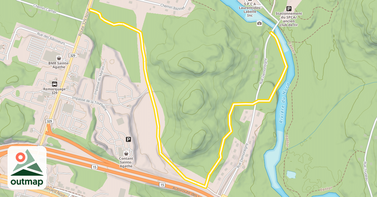 Map of 18-Castor