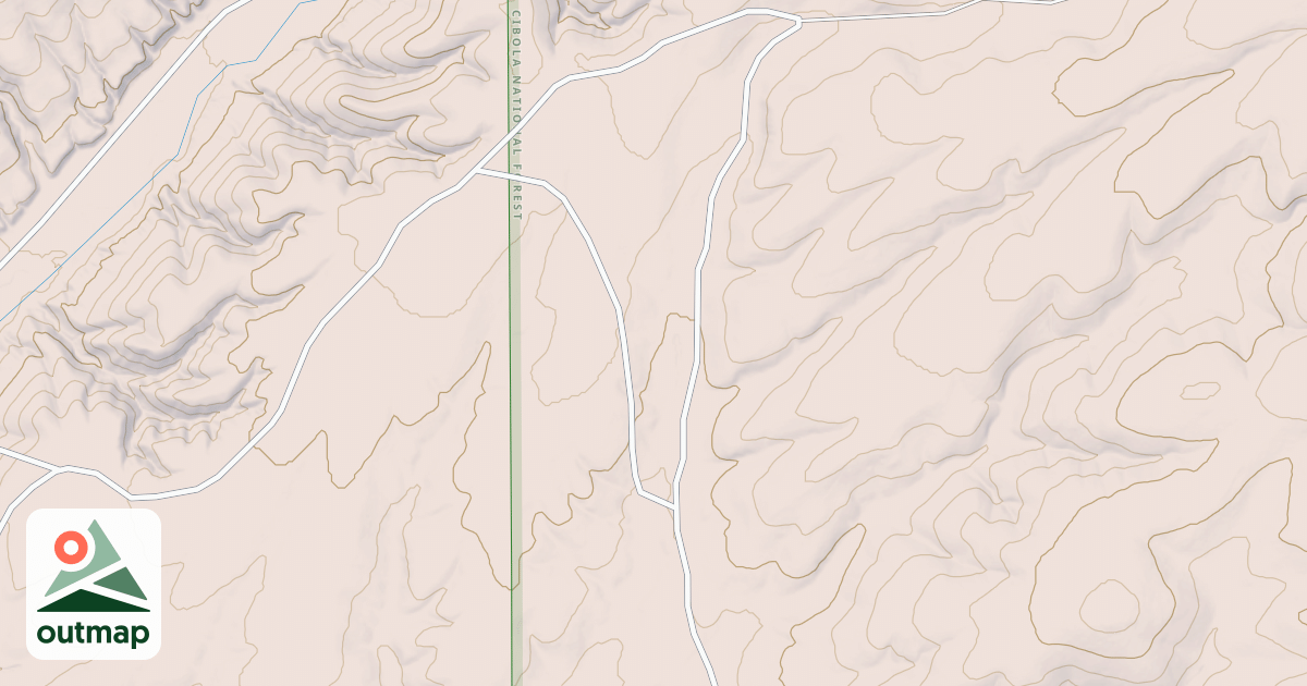 Map of USFS Motor Vehicle Use Map Roads {DA9B70CE-1140-4CFB-9FE7-8C8F066093CF}
