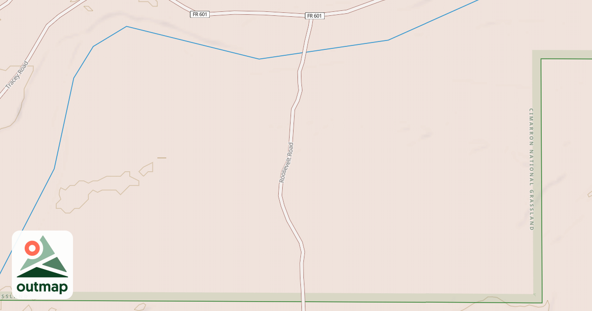 Map of ROOSEVELT