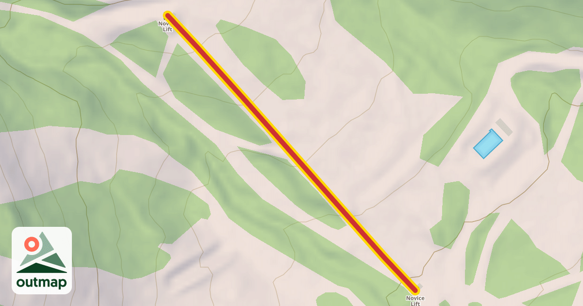 Map of Novice Lift