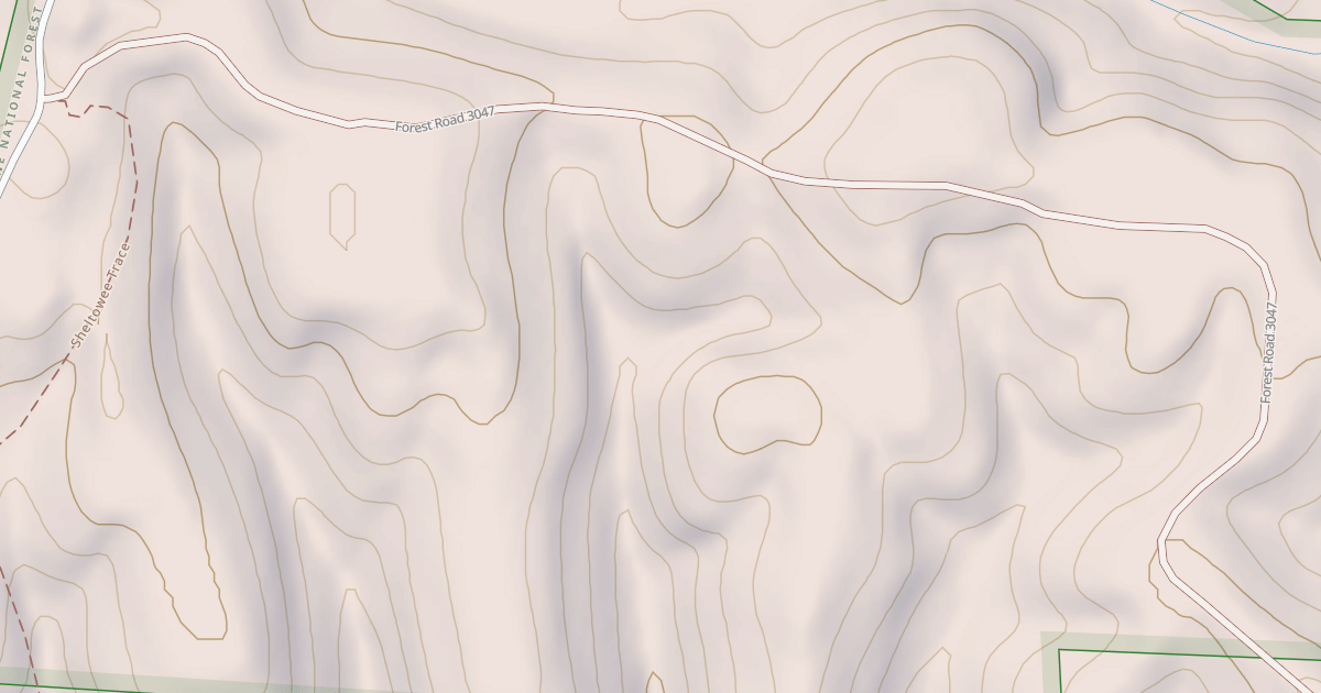 Map preview of HOGGE RIDGE