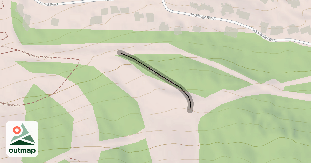 Map of Mane Lane Lower