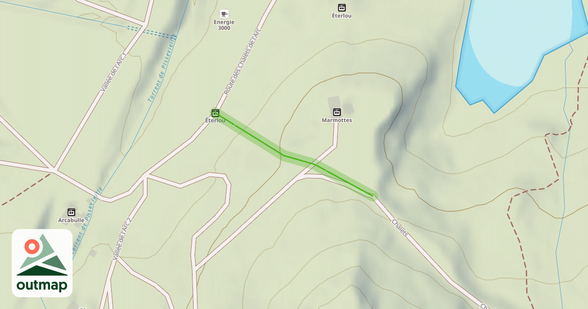 Map of Chalets