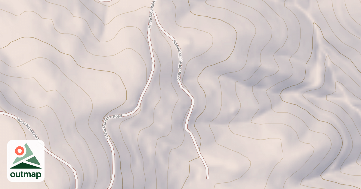 Map of HOWARD MILL WATER