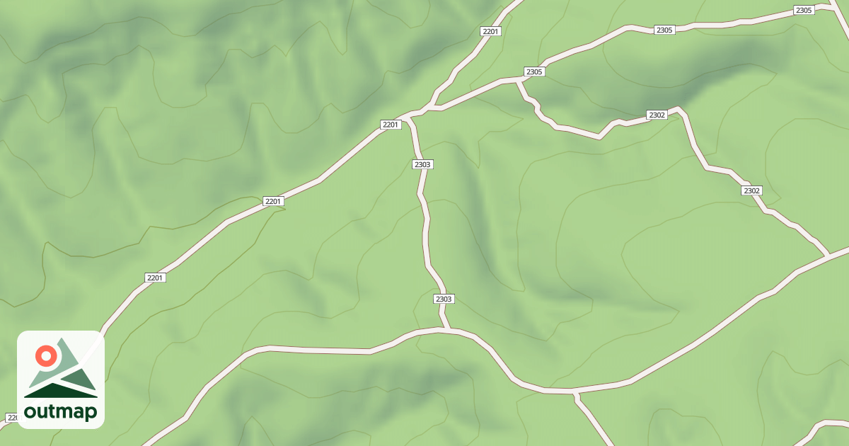 Map of USFS Motor Vehicle Use Map Trails 19346