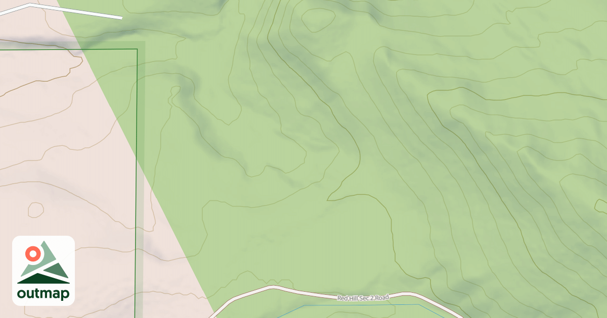 Map of CEDAR CUT-OFF