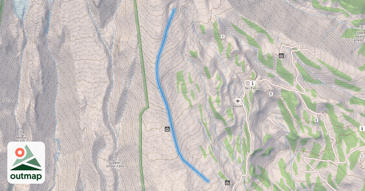 Map of Texas Trails