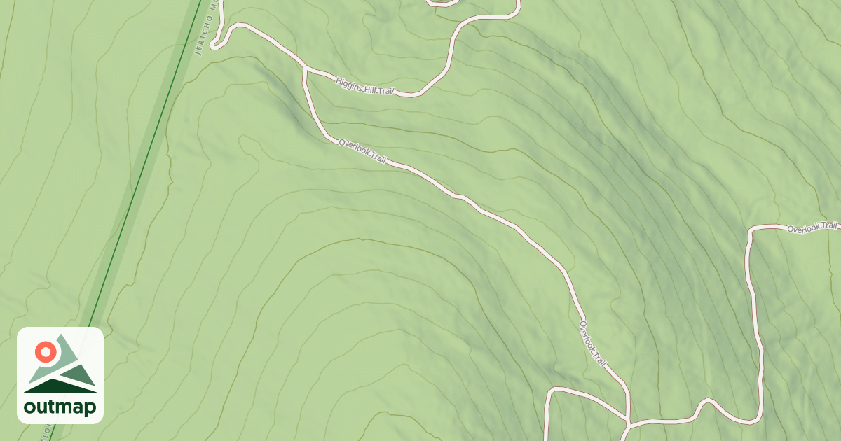 Map of Overlook Trail