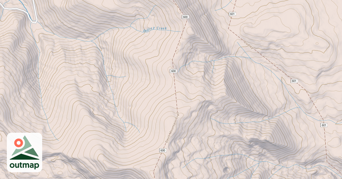 Map of Devil Mountain