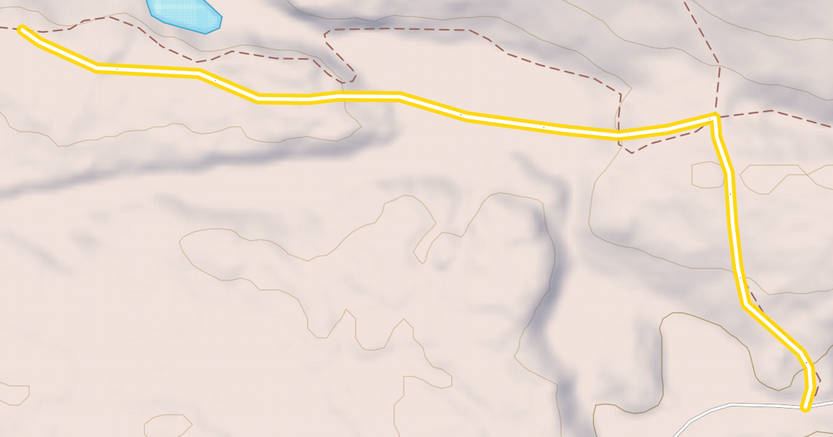 Map preview of West End Trail