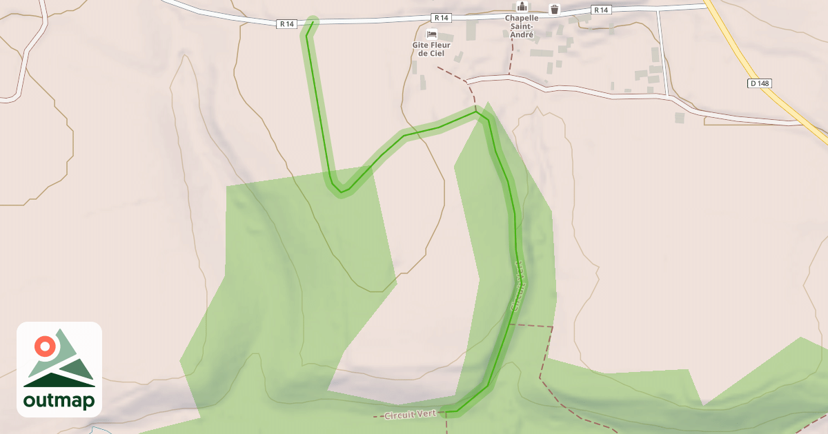 Map of Circuit Vert