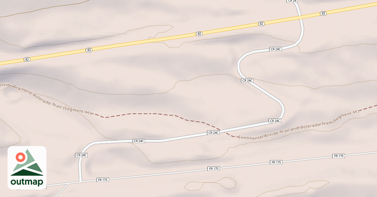 Map of WHISTLER POINT FISHERMAN PRKG