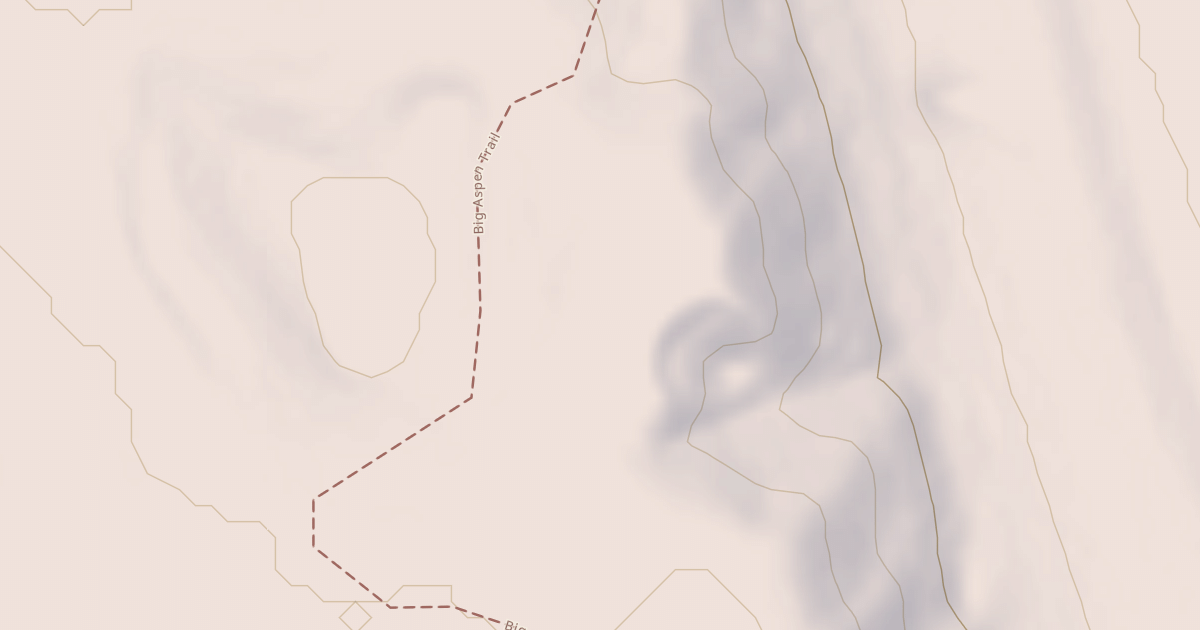 Map preview of Big Aspen Spur Da