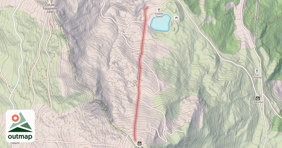 Map of Bartavelle
