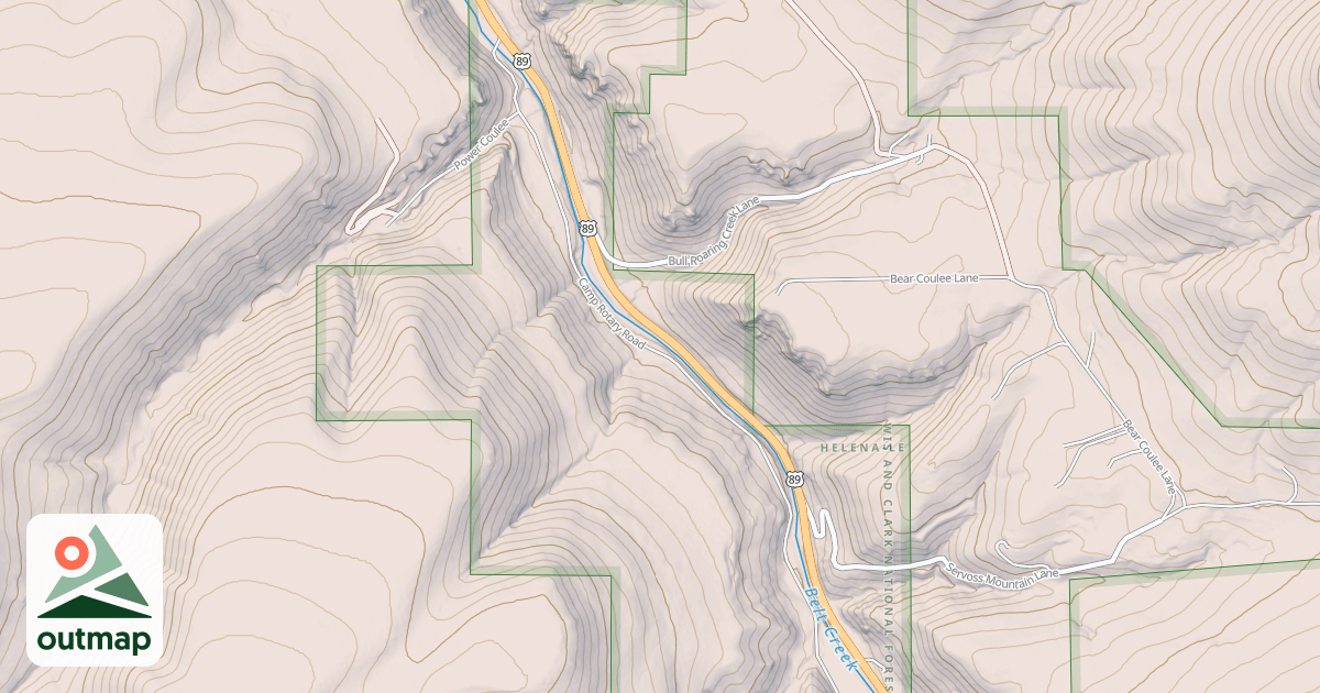 Map of CAMP ROTARY-PERMIT