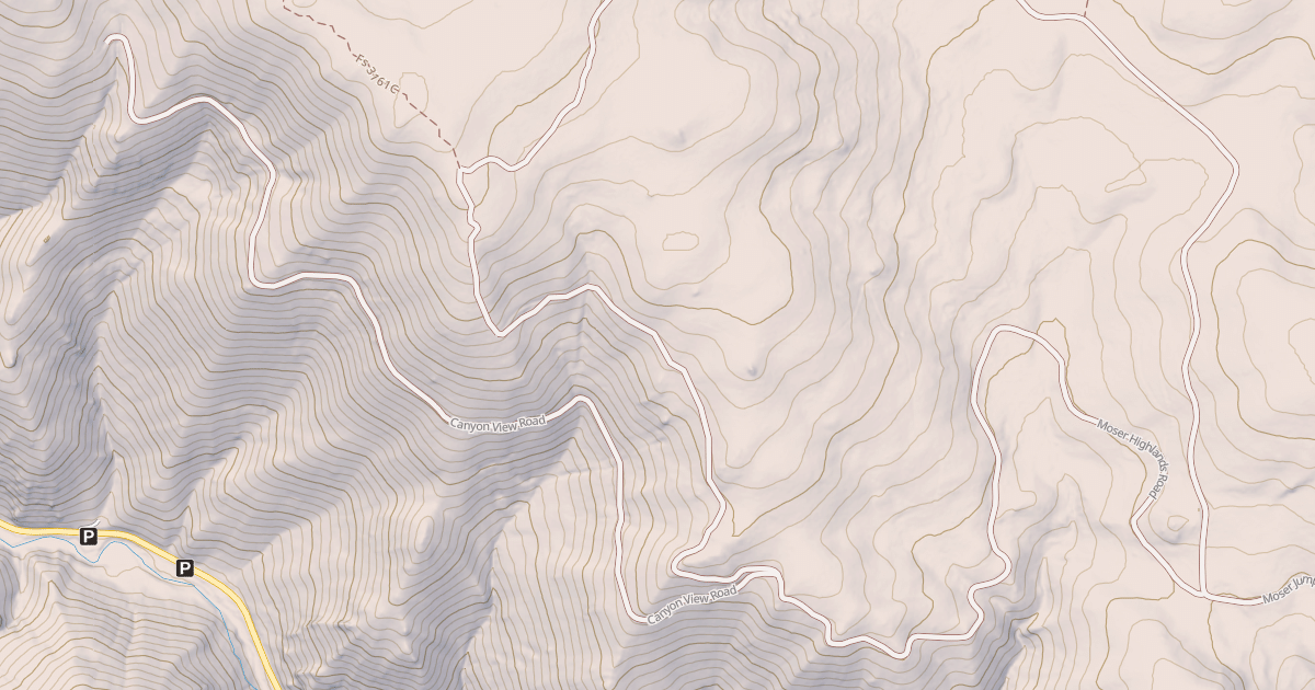 Map preview of CANYON VIEW