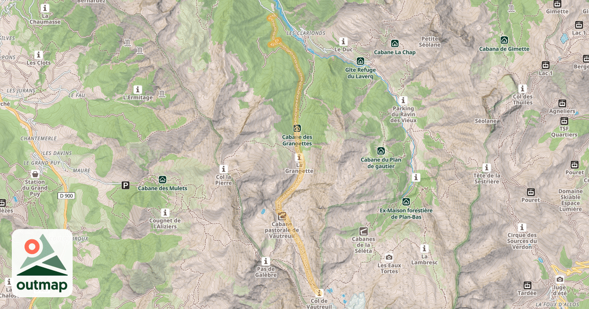 Map of Col de Vautreuil — Peynier