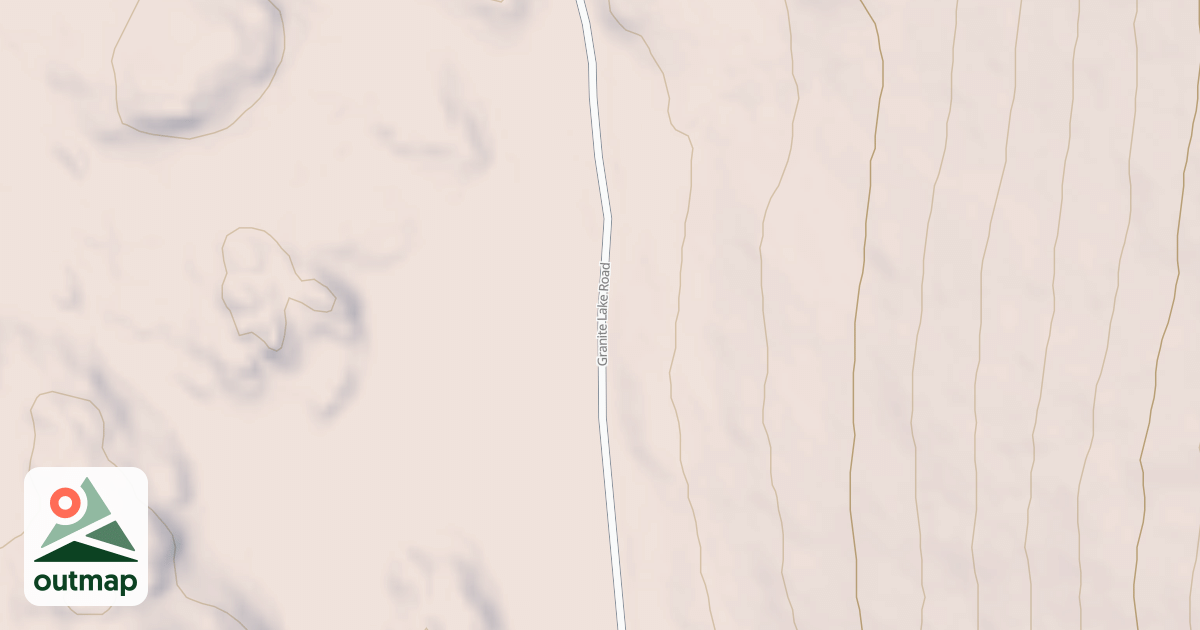 Map of GRANITE LAKE