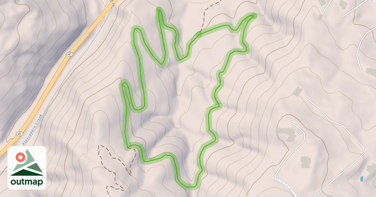 Map of Oak Woodland Loop Trail