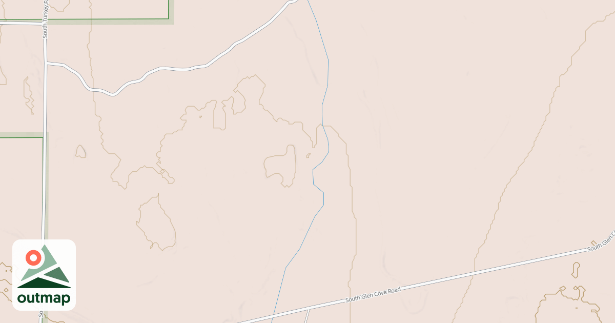 Map of Drummond Island Trail