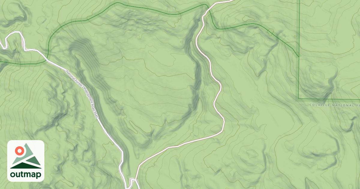 Map of SPUR ROAD A