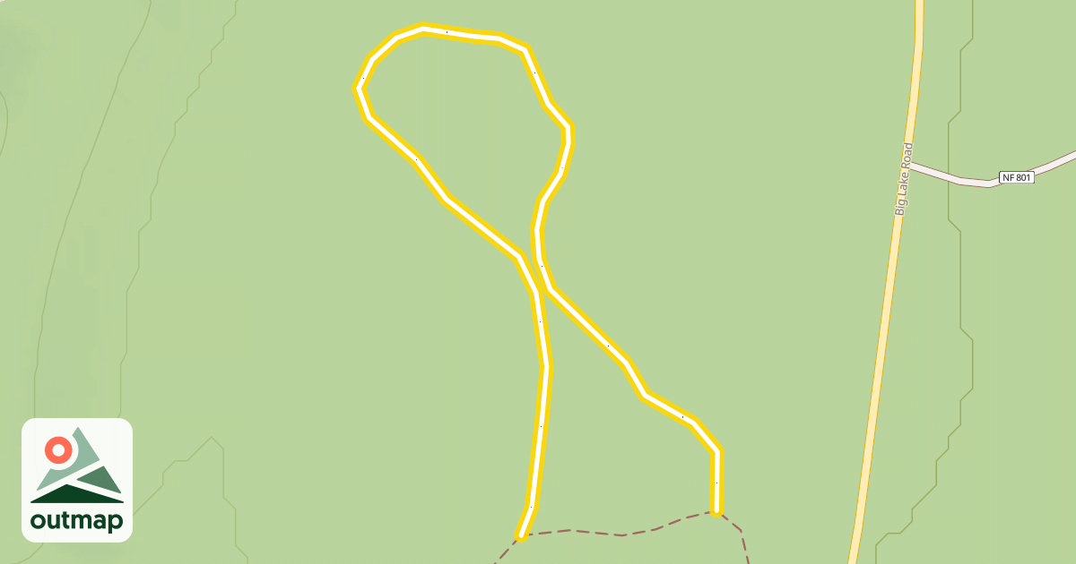 Map of Hogg Meadow Loop