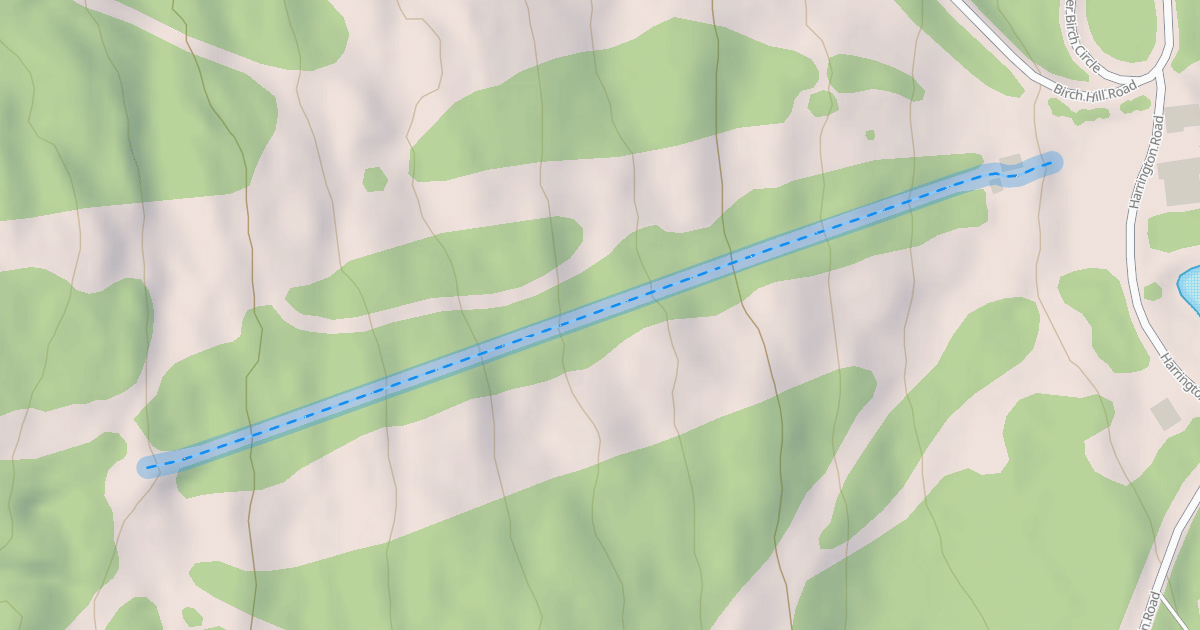 Map preview of T-Bar Trail