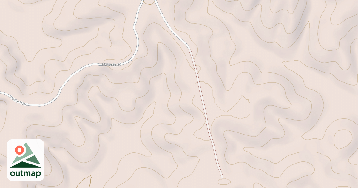 Map of HICKORY FORK