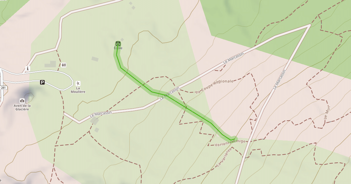 Map preview of Le Faucon