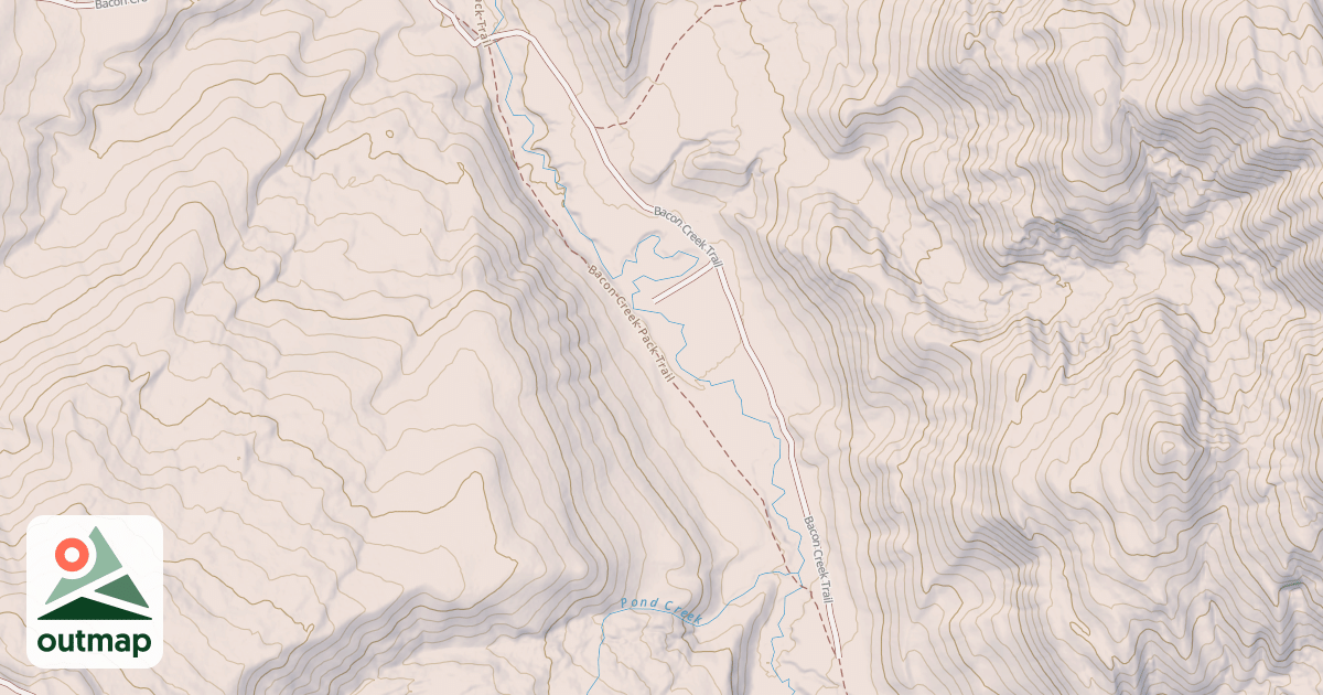 Map of Bacon Creek