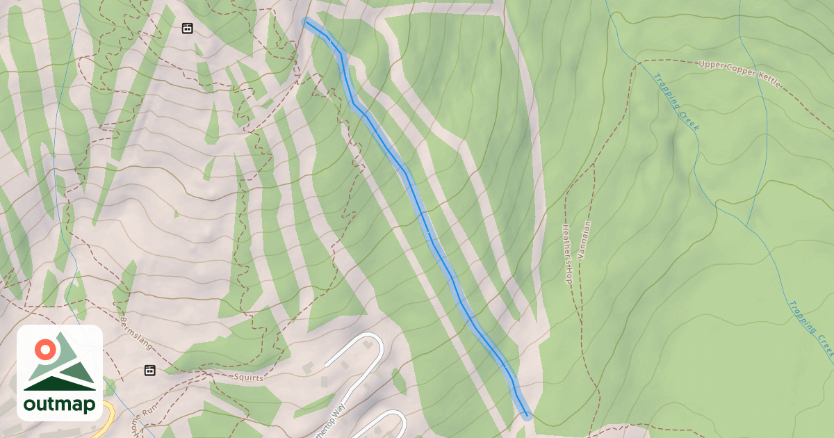 Map of Bear's Paw