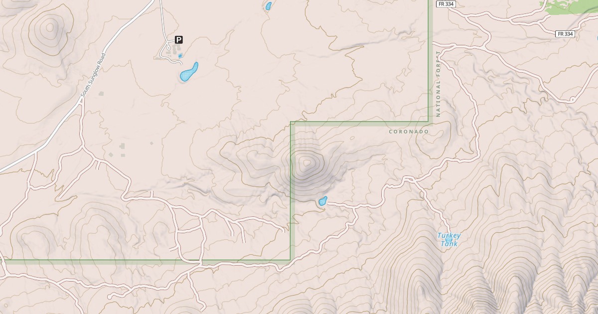 Map preview of FRED