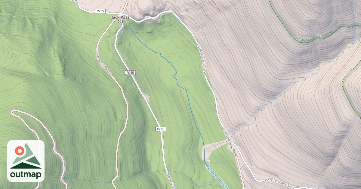 Map of 280 BECKLER RIV