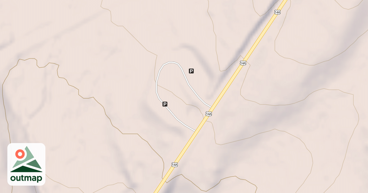 Map of CRYSTAL CREEK R.A.