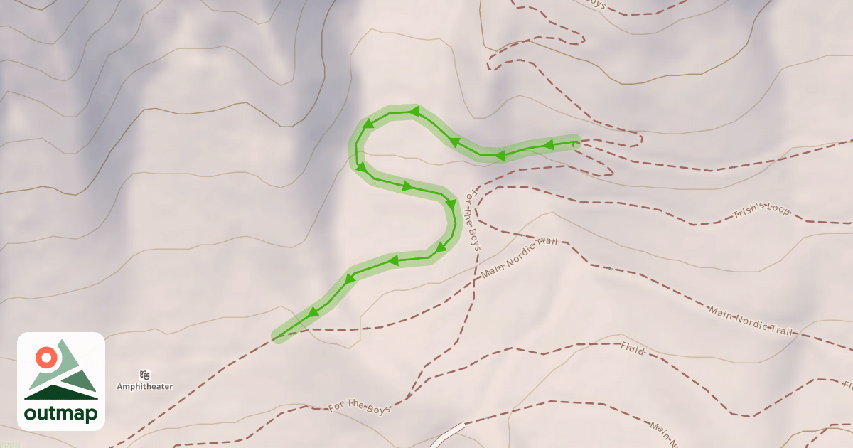 Map of Trish's Loop