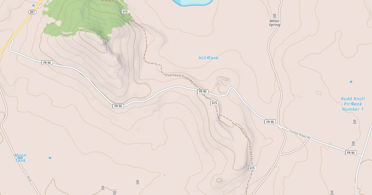 Map preview of RUDD KNOLL