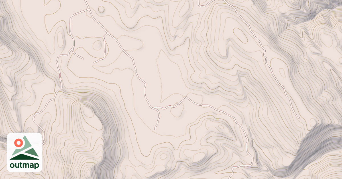 Map of LANDER TRAIL