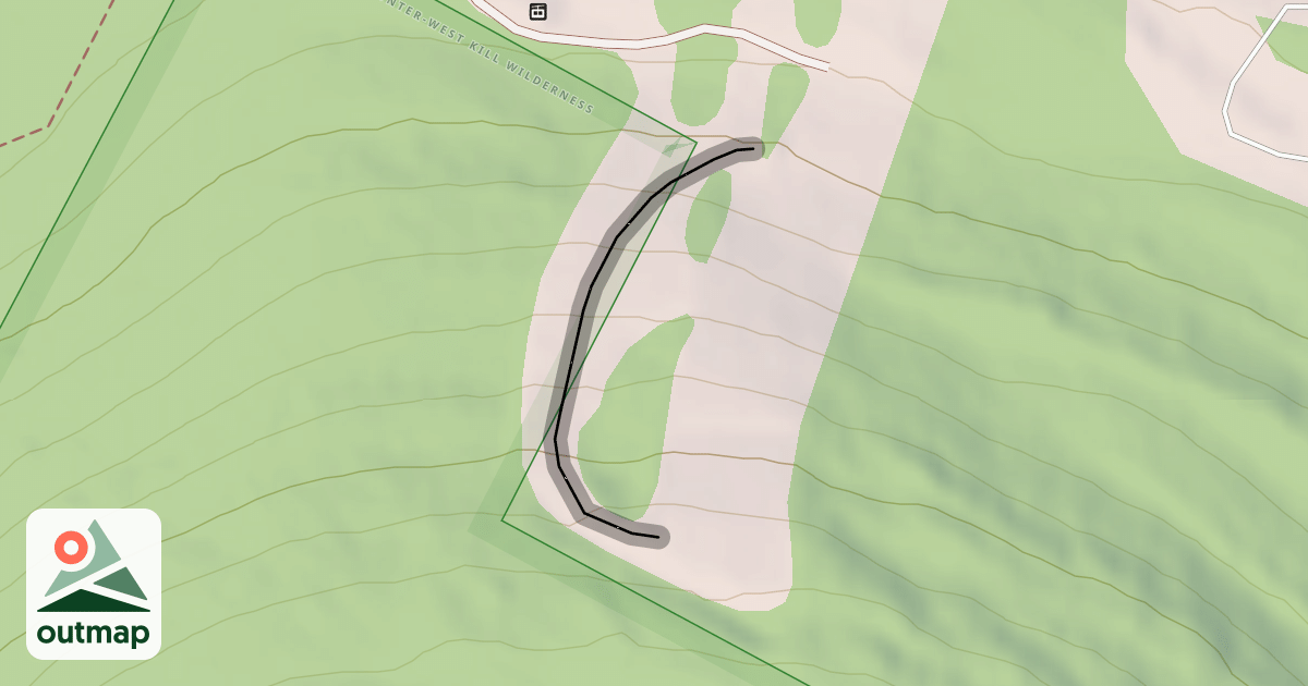 Map of Upper Hemlocks