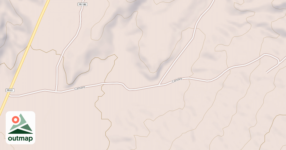 Map of CANTARE