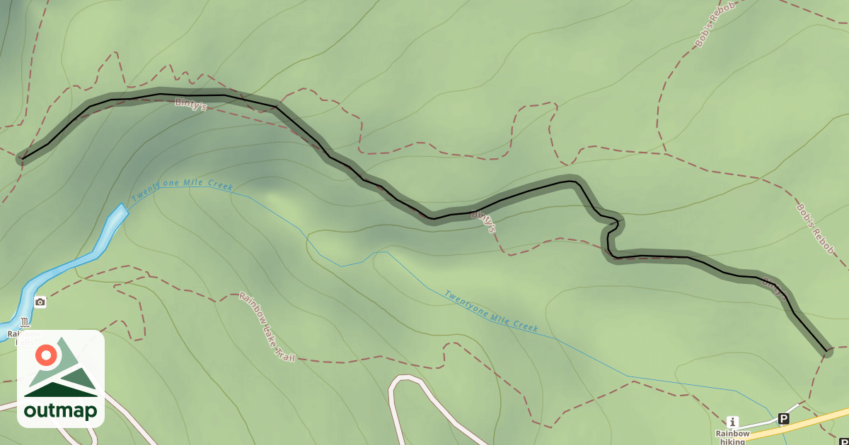 Map of Binty's