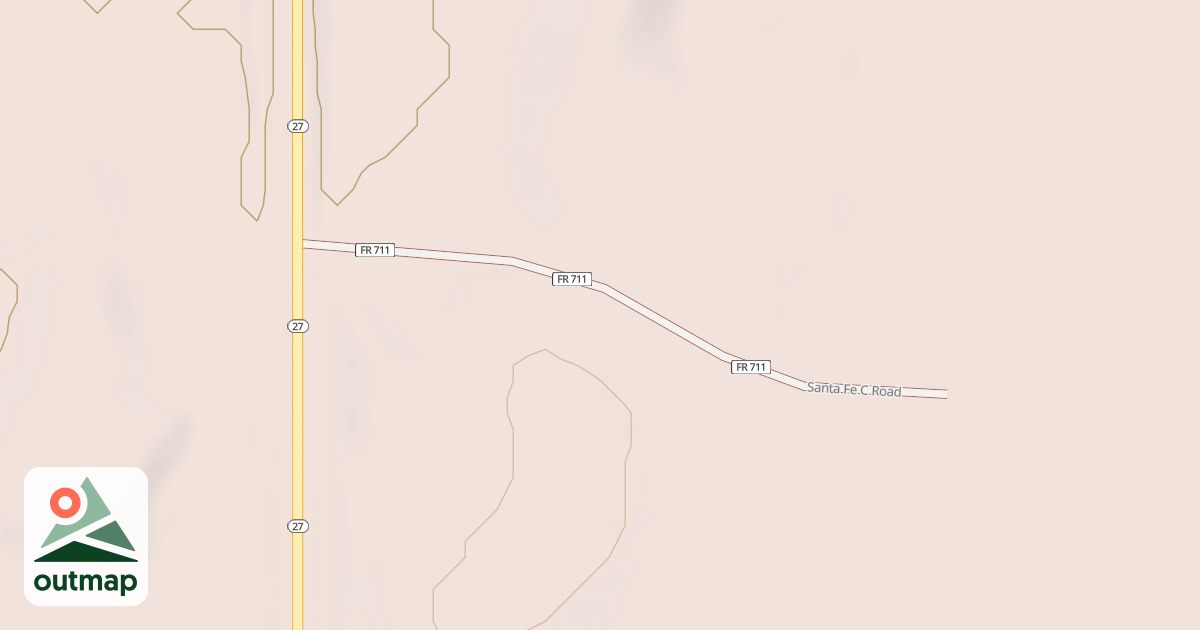 Map of SANTA FE C