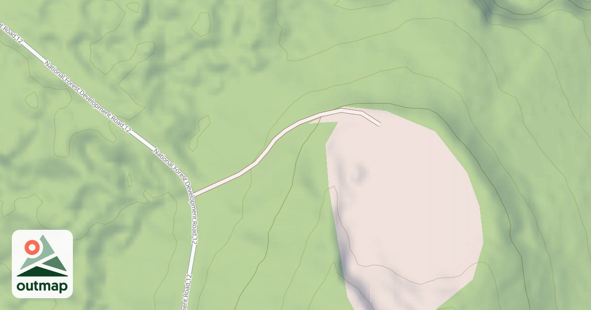 Map of TWO-MILE QUARRY