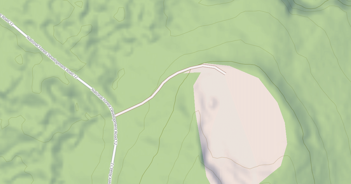 Map preview of TWO-MILE QUARRY