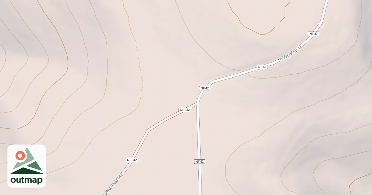 Map of USFS National Forest System Roads {06FF928F-06DD-485E-BB89-CF5D52F3DD02}