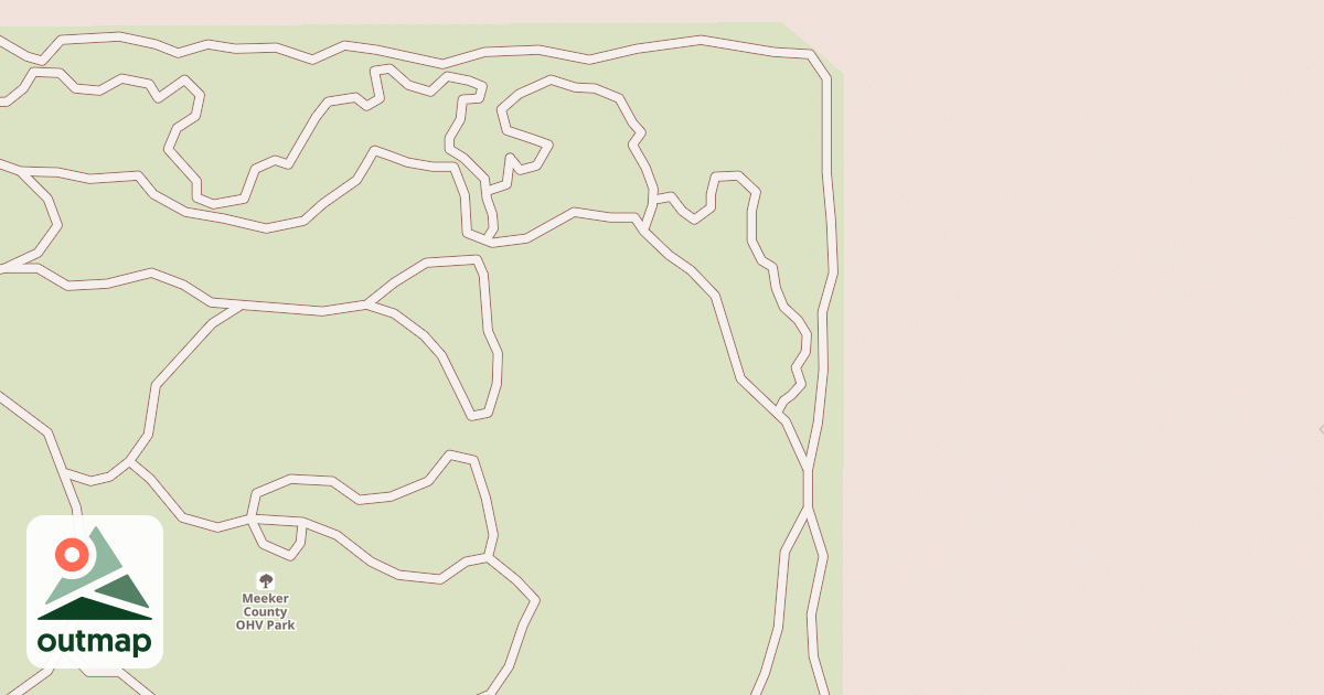 Map of Meeker County ATV/OHM Trails
