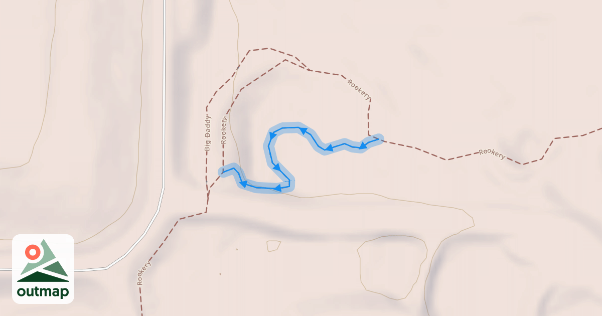 Map of Rookery Uphill