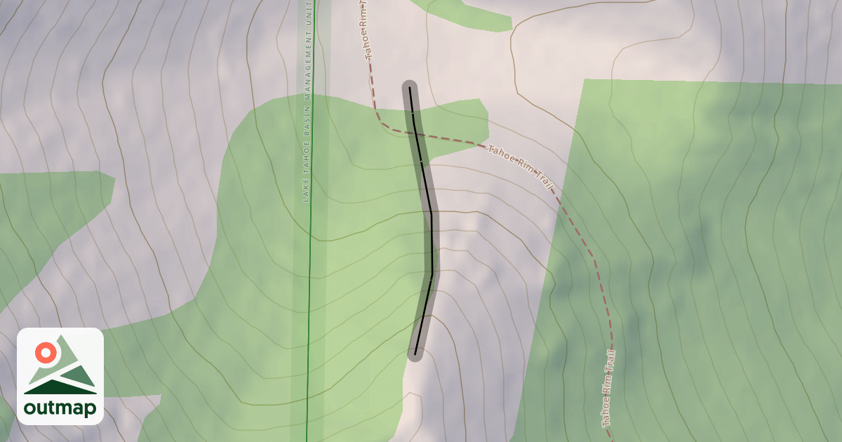 Map of Boundry Chutes