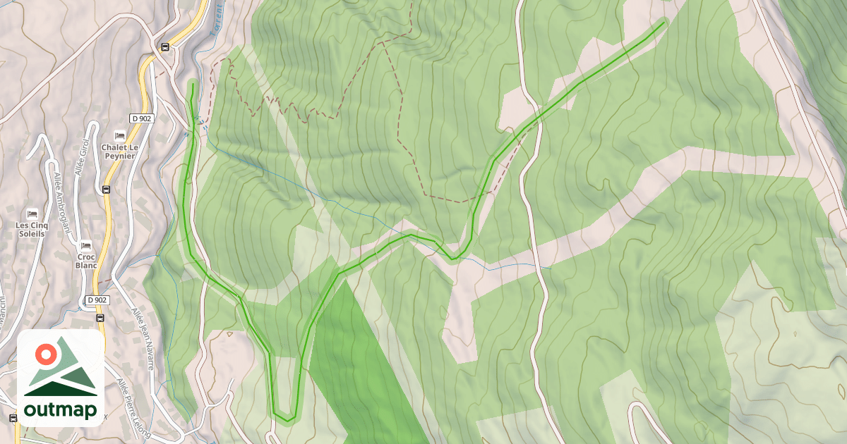 Map of Les Cembros