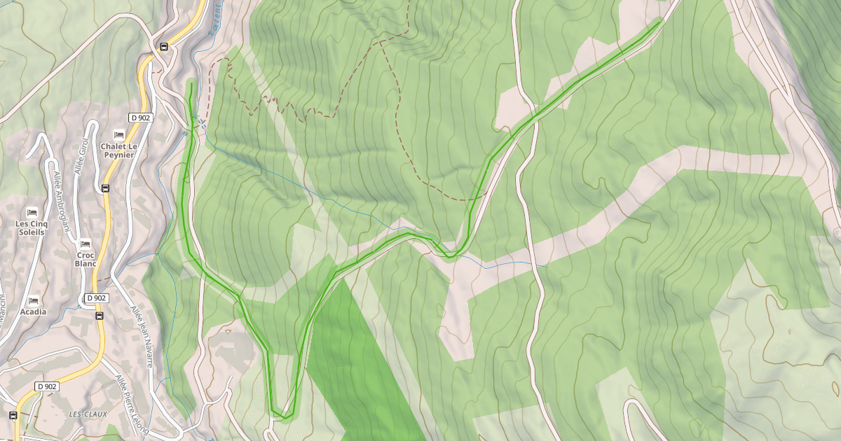 Map preview of Les Cembros