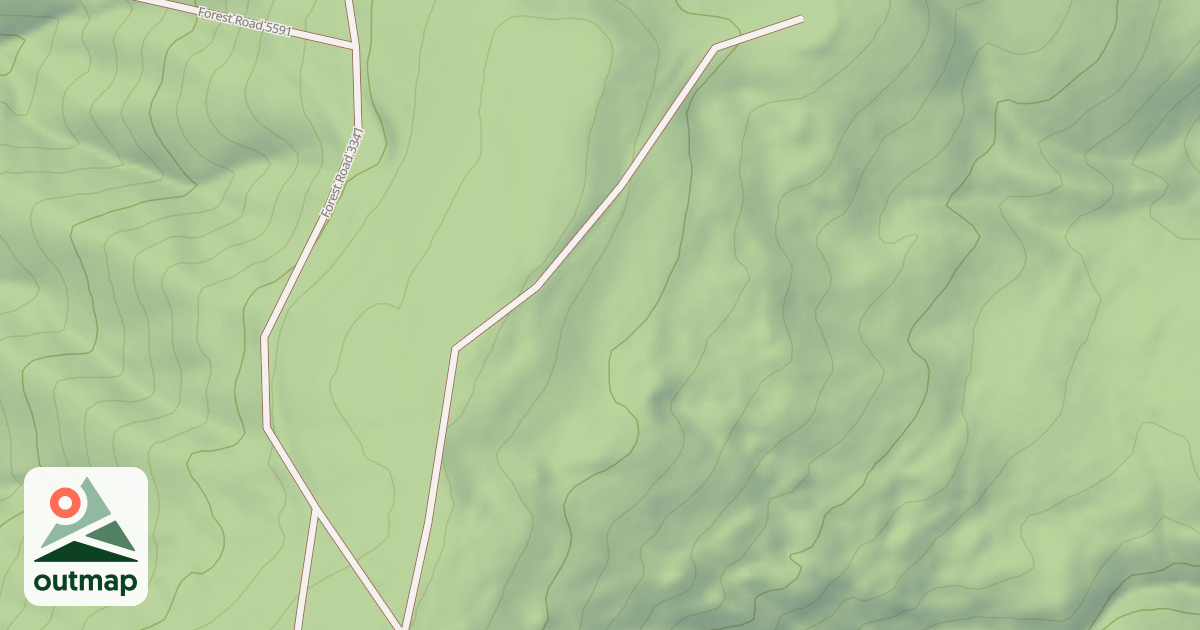 Map of CEDAR FLAT